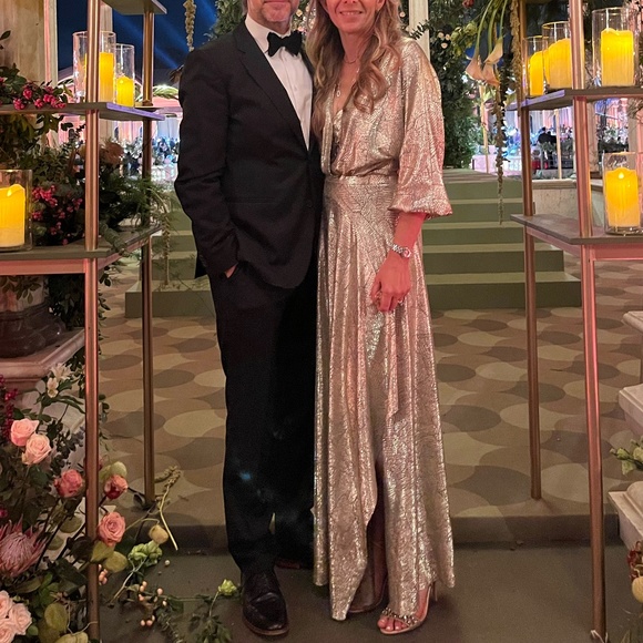 ba&sh Gold metalic. Size M (Santana model) - Picture 1 of 8